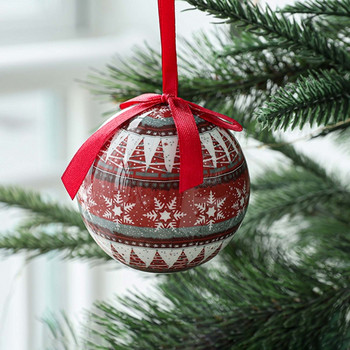 Κρεμαστό κρεμαστό χριστουγεννιάτικο δέντρο από αφρό μπάλας δημιουργικό αξεσουάρ για το νέο έτος Διακόσμηση εξώπορτας αγροικίας νέο