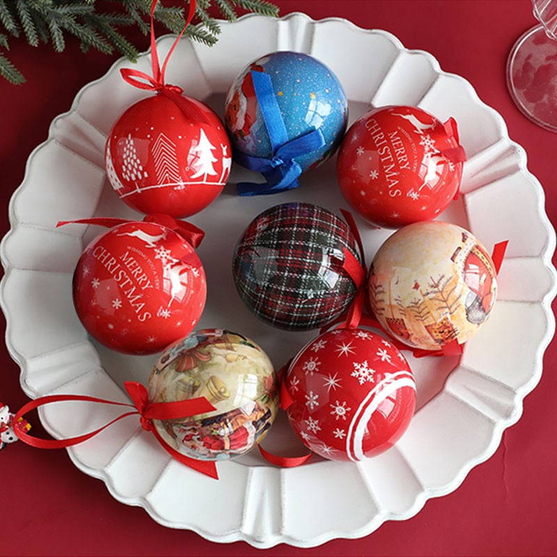 Jõulukaunistused pallid Kaunistused Jõulupuu rippuv pall siseruumides kodupeokaunistus 2023 uusaasta kingitus Navidad 7,2 cm