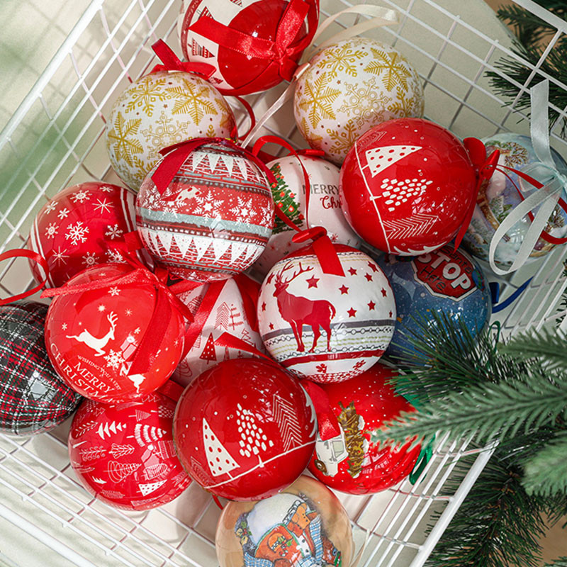 Jõulukaunistused pallid Kaunistused Jõulupuu rippuv pall siseruumides kodupeokaunistus 2023 uusaasta kingitus Navidad 7,2 cm