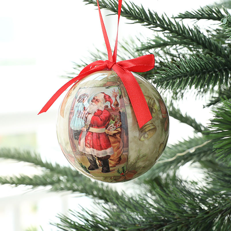 Jõulukaunistused pallid Kaunistused Jõulupuu rippuv pall siseruumides kodupeokaunistus 2023 uusaasta kingitus Navidad 7,2 cm