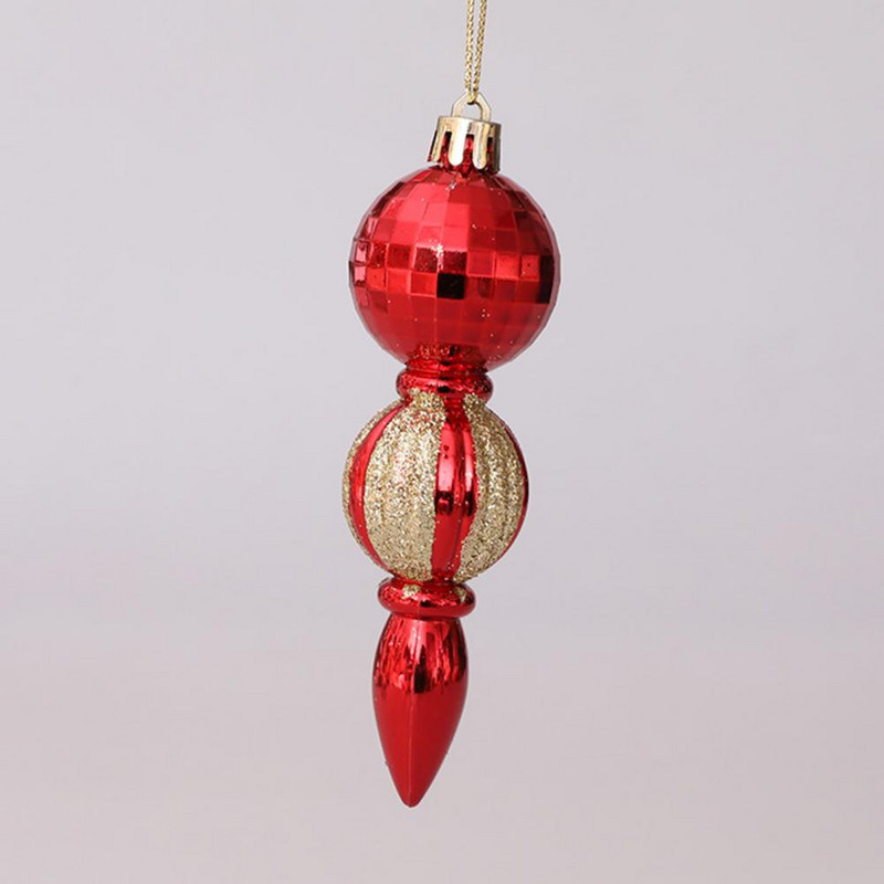 6 tk/komplekti jõulupuu ripats Peen stseenide paigutus Kodu uusaasta Jõulupallivardad Jõulupuu kaunistused