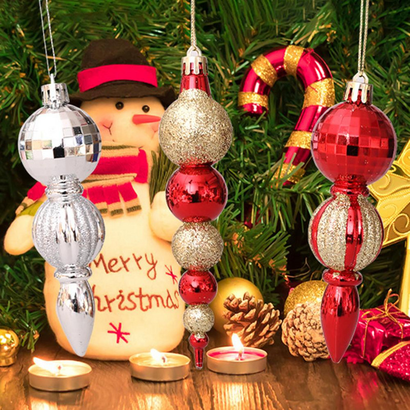 6 tk/komplekti jõulupuu ripats Peen stseenide paigutus Kodu uusaasta Jõulupallivardad Jõulupuu kaunistused