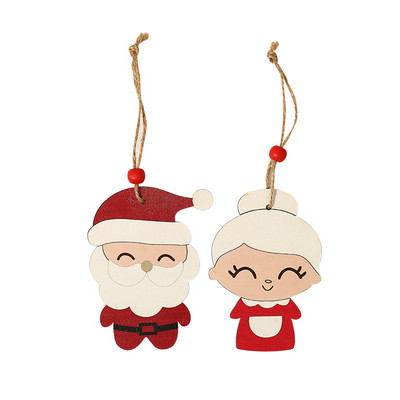 Χριστουγεννιάτικα ξύλινα κλιπ Santa Snowman Deer Χριστουγεννιάτικα στολίδια για το σπίτι Χριστουγεννιάτικα ξύλινα κρεμαστά κλιπ Πρωτοχρονιάς 2023 Διακοσμητικά μανταλάκια φωτογραφιών