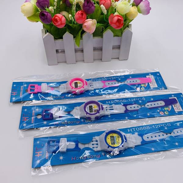 Детски електронен - часовник в няколко цвята 