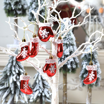 Σετ κουτί με στολίδια χριστουγεννιάτικου δέντρου με παγάκια καραμέλα Χριστουγεννιάτικη διακόσμηση για το σπίτι 2022 Πρωτοχρονιά Χριστούγεννα Noel Δώρα Natal Navidad