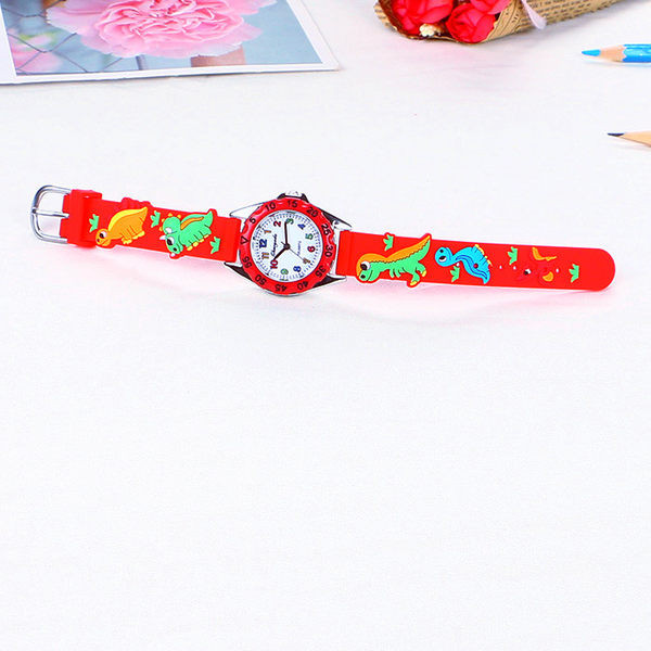 Детски часовник - с цветна апликация 