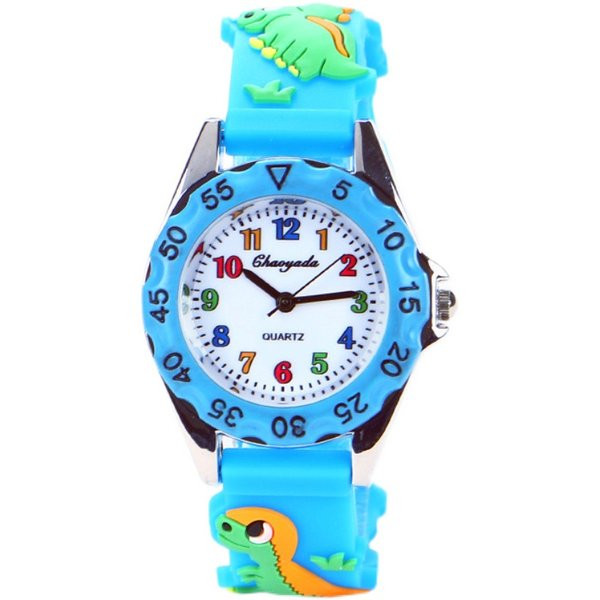 Детски часовник - с цветна апликация 