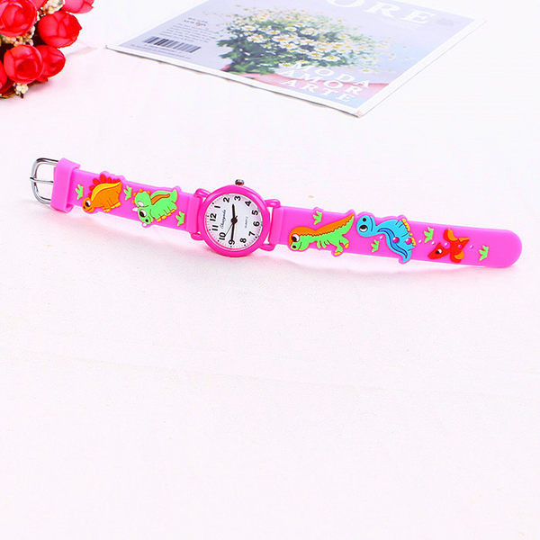 Водоустойчив детски часовник с апликация 