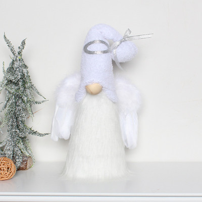 Ziemassvētku rūķītis bezsejas lelle Priecīgus Ziemassvētku rotājumi mājām 2022. gada Ziemassvētku rotājumi Ziemassvētku dāvanas Jaunais 2023. gads