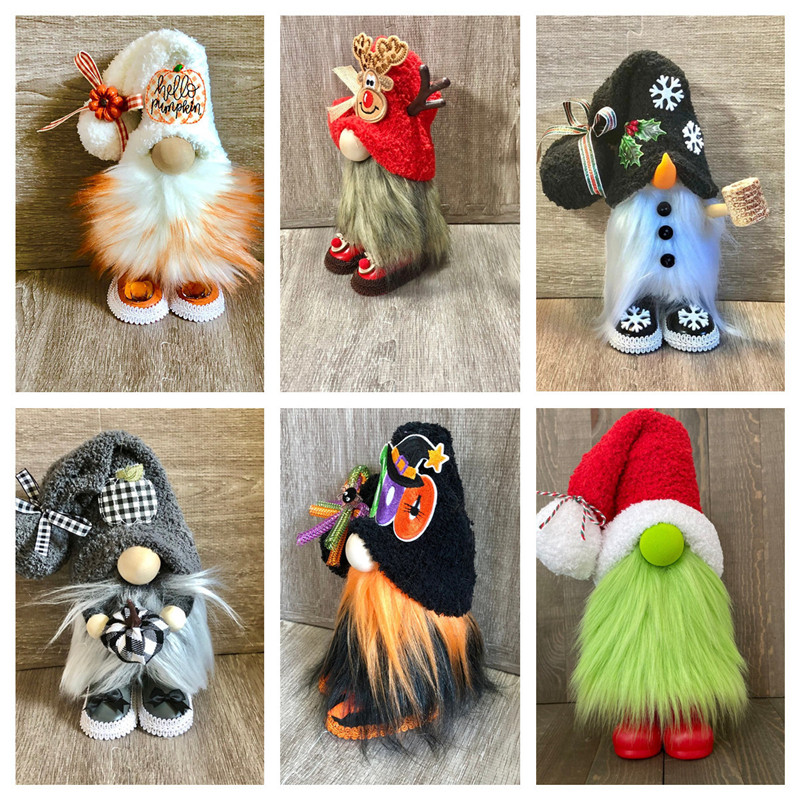 Ziemassvētku rūķītis bezsejas lelle Priecīgus Ziemassvētku rotājumi mājām 2022. gada Ziemassvētku rotājumi Ziemassvētku dāvanas Jaunais 2023. gads