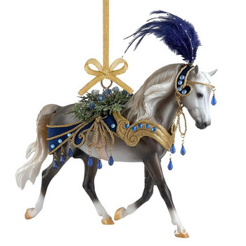 Орнаменти за коне за коледно дърво Акрилни орнаменти за коне за коледно дърво Висящ орнамент за украса за коледно парти