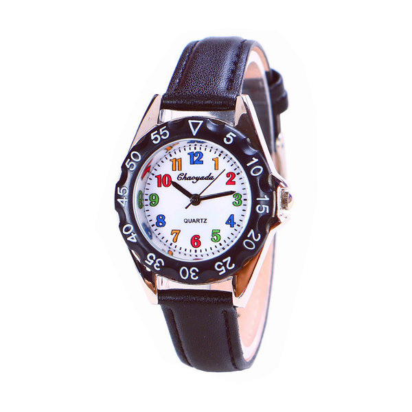 Детски ежедневен кожен часовник