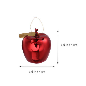 24τμχ Διακόσμηση με κρεμαστό μήλο Χριστουγεννιάτικο δέντρο Προσομοίωση Κρεμαστό με μήλο Χριστουγεννιάτικο μήλο Κρεμαστό στολίδι Πλαστικό μήλο στολίδι