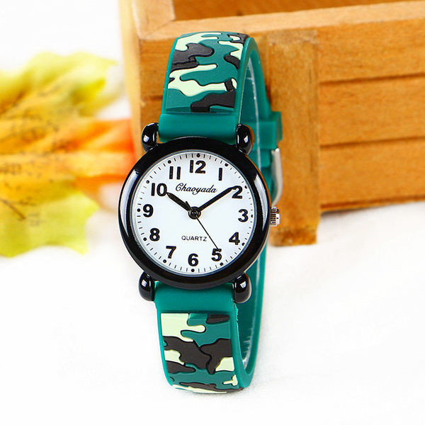 Детски камуфлажен - часовник 