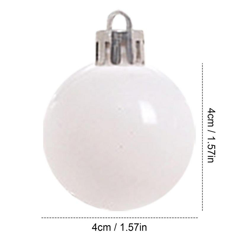 Коледни дрънкулки 50 бр. Коледни орнаменти Разчистване на деликатни коледни дрънкулки Коледни орнаменти Комплект топки за