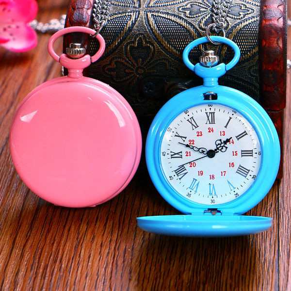 Детски кръгъл ретро часовник 