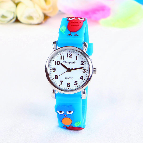 Детски часовник с - цветна апликация 