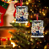 2022. gada Ziemassvētku rotājumi, personalizēti DIY Ziemassvētku eglīšu rotājumi ģimenei Ziemassvētku rotājumi navidad Jaunā gada Ziemassvētku dāvana 2023