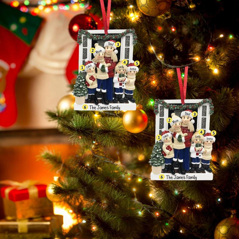 2022. gada Ziemassvētku rotājumi, personalizēti DIY Ziemassvētku eglīšu rotājumi ģimenei Ziemassvētku rotājumi navidad Jaunā gada Ziemassvētku dāvana 2023