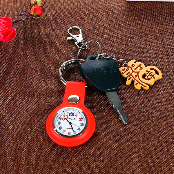 Детски ключодържател - часовник в няколко цвята 