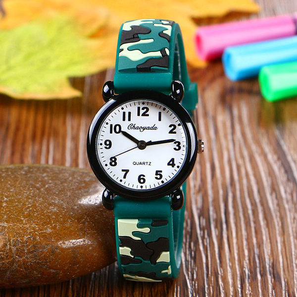 Камуфлажен детски часовник 