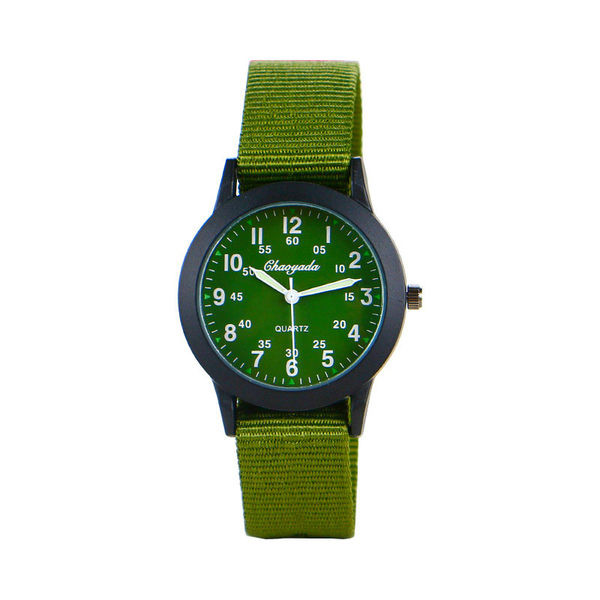 Детски ежедневен часовник с каишка от канава