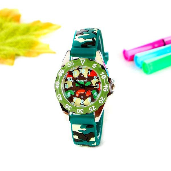 Детски електронен камуфлажен часовник 