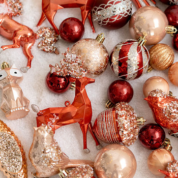 Χριστουγεννιάτικες μπάλες Πρωτοχρονιάτικα δώρα Χριστουγεννιάτικα στολίδια Χριστουγεννιάτικα κρεμαστά μενταγιόν από δέντρο Χριστουγεννιάτικα ντεκόρ για πάρτι για το σπίτι Noel Navidad 2023