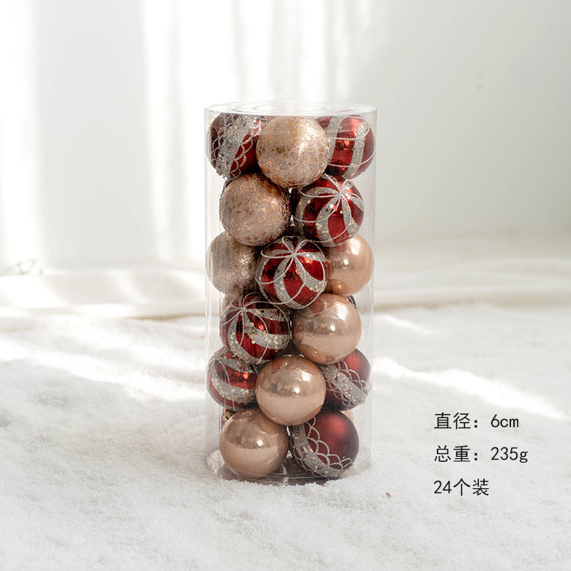 Коледни топки Новогодишни подаръци Орнаменти за коледно дърво Топка Коледно висящо дърво Висулки Декор за домашно парти Ноел Навидад 2023 г.