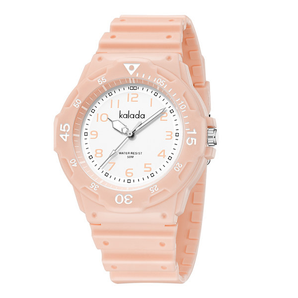 Детски водоустойчив часовник с гумена каишка