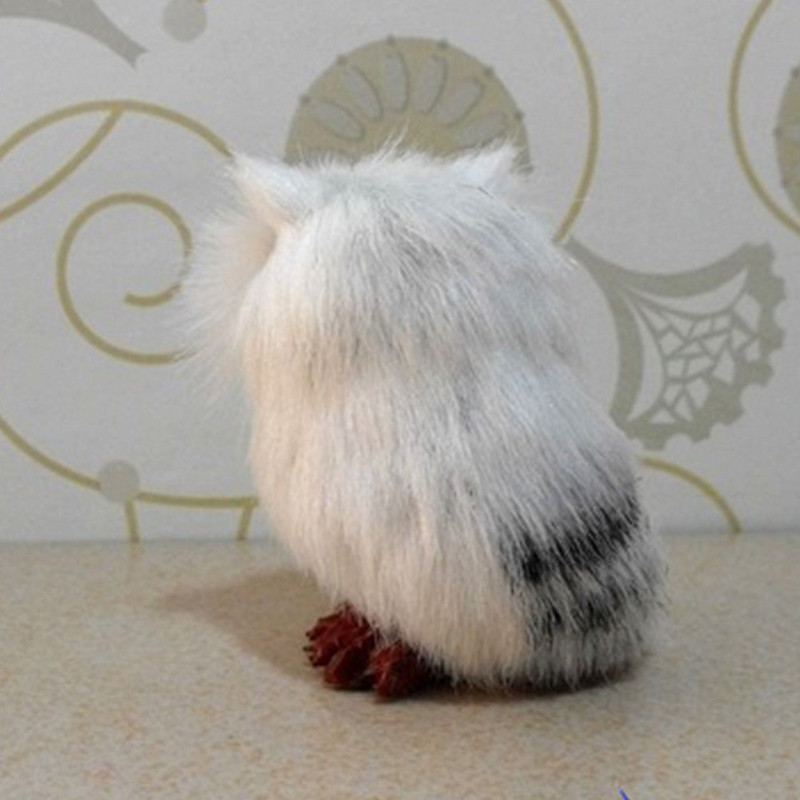 Сладък бухал Животно Коледна елха Четка Висящи висулки Орнаменти Коледен декор Реквизит Направи си сам оживен