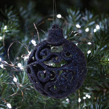 9 τεμ. Κούφια γκλίτερ Χριστουγεννιάτικες μπάλες Κρεμαστό Πλαστικές μπάλες για χριστουγεννιάτικο δέντρο Λεπτές μπάλες χειροτεχνίας Φεστιβάλ Μενταγιόν Προμήθειες για πάρτι
