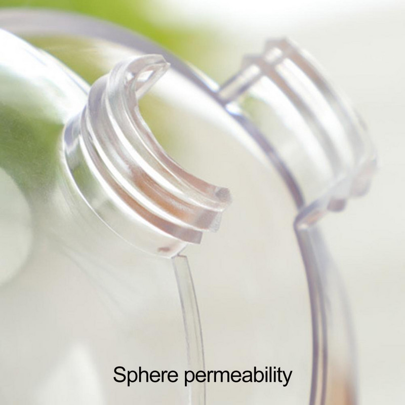 8 см/10 см Коледна топка Закопчаваща се куха топка с капачка с резба, устойчива на разрушаване, прозрачна пластмаса с възможност за пълнене Коледна топка Орнамент за парти