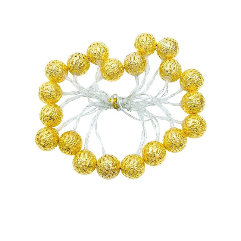 Творчески LED коледни светлинни струни Светещи коледни топки Вериги за осветление Коледна елха Таван Висулка Коледна украса