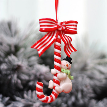 Santa Claus Candy Came Christmas Tree Decorations Ornaments 2023 New Year Home Decor for Xmas Partys Decoration Supplies Navidad