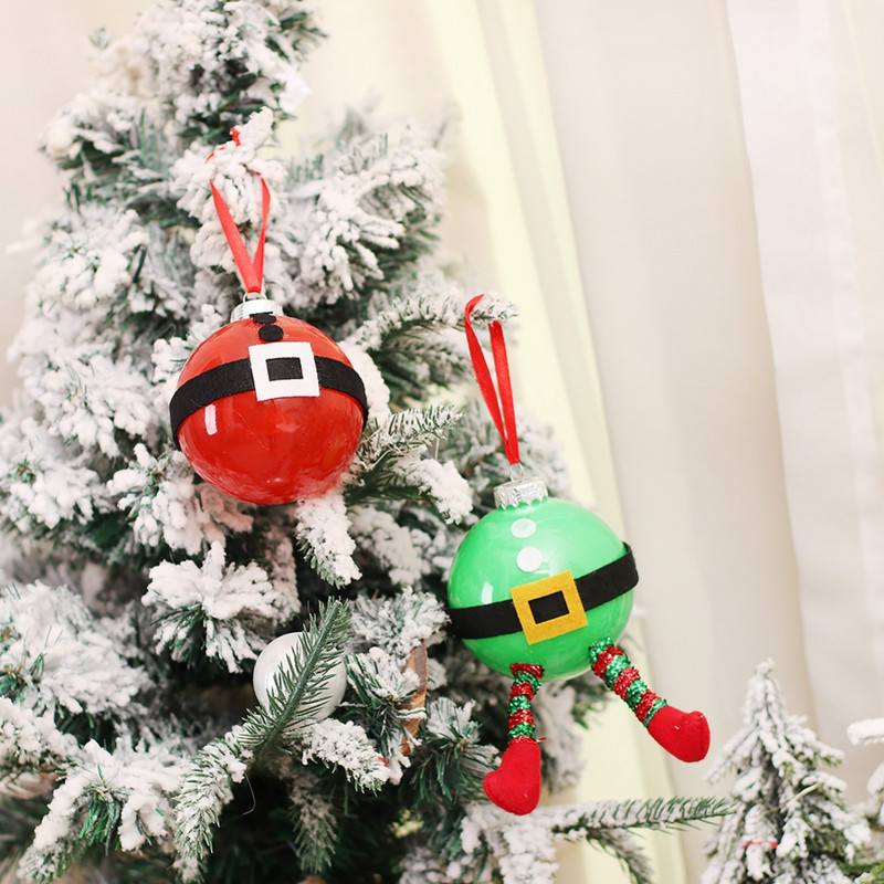 Коледна топка Bauble Decorations Коледно дърво Орнаменти Gnome Висяща топка Играчки Декор за дома Нова година Navidad Парти консумативи