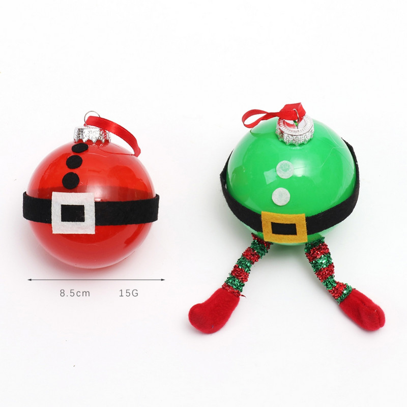 Коледна топка Bauble Decorations Коледно дърво Орнаменти Gnome Висяща топка Играчки Декор за дома Нова година Navidad Парти консумативи