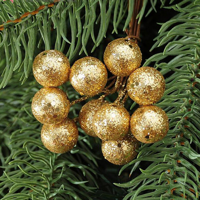 10 бр. Коледно дърво Baubles Red Sliver Златен цвят Висящи топки Висулка Орнамент за парти Коледна декорация
