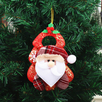 Коледна кукла Дядо Коледа Весела Коледа Декорации за дома Елк Орнаменти Коледно дърво Декор 2023 Navidad Natal Gifts#b