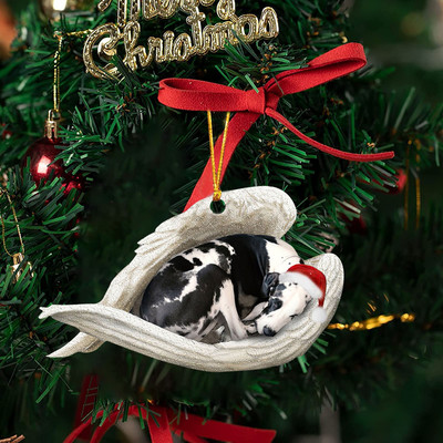 Christmas Angel Dog Ornamente de Crăciun Pom de Crăciun Decoratiuni de Crăciun Accesorii pandantive creative Petrecere de Revelion 2023
