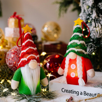Χριστουγεννιάτικο φως LED Navidad Δώρο Κρεμαστό φωτιστικό Santa Snowman για διακόσμηση εξοχικού σπιτιού Χριστουγεννιάτικα στολίδια Χριστουγεννιάτικου δέντρου Χριστουγεννιάτικα δώρα