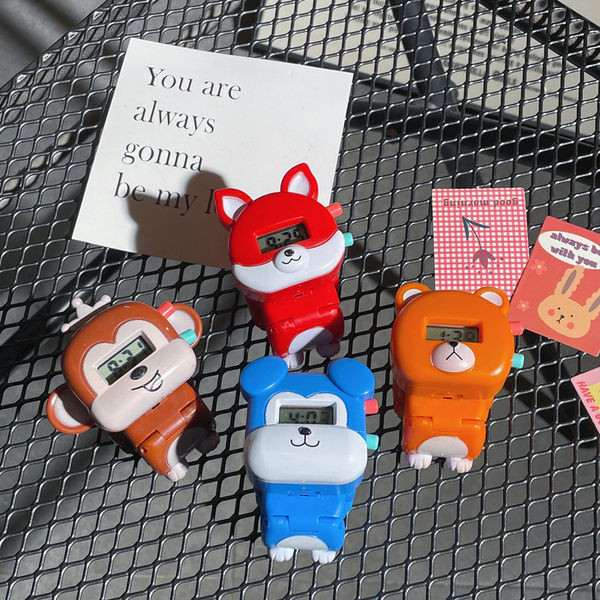 Детски електронен часовник в формата на котка за момчета и момичета