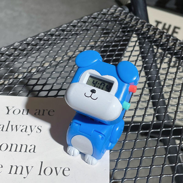 Детски електронен часовник в формата на котка за момчета и момичета