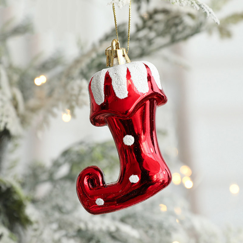 2бр. Висящ орнамент за коледно дърво Дядо Коледа Снежен човек Висулка за украса за коледно дърво 2022 г. Noel Natal Navided