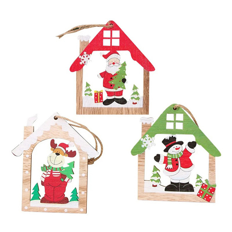 2023. gada Ziemassvētku rotājumi Koka rokdarbu izdobumi Ziemassvētku eglītes mazi kulonu Ziemassvētku rotājumi