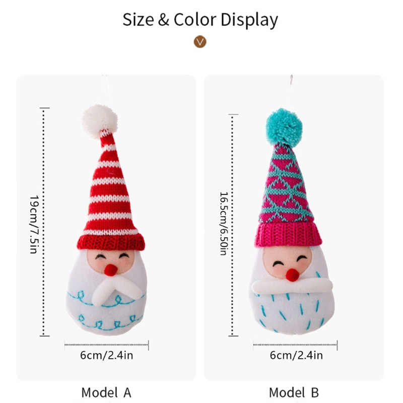 Коледна висулка Дядо Коледа Сладък аксесоар за подарък за момчета в спалнята за дома