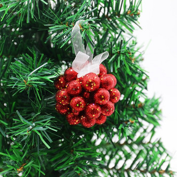 Χριστουγεννιάτικο Δέντρο Κρεμαστές Μπάλες Στολίδια Διακοσμητικά Αφρώδες Υλικό Παιδικά Δώρα Μπάλες 4 Χρώματα για Διακοσμητικά Κρεμαστά πάρτι
