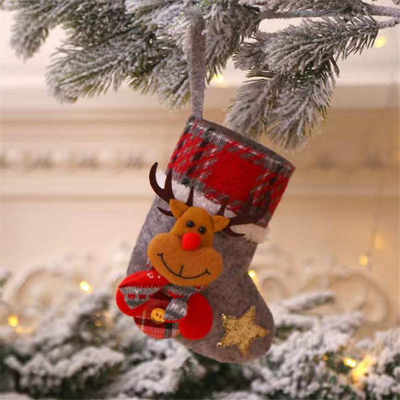 Jõulupuu ripats 3D multikas jõuluvana lumememm põder karu jõulusukk kingikott Navidad 2023 uusaasta jõulukaunistus