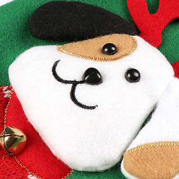 1 τμχ Χριστουγεννιάτικες κάλτσες Διακοσμημένες χαριτωμένα κινούμενα σχέδια με γάτα και σκύλο βουρτσισμένες χριστουγεννιάτικες κάλτσες τσάντες δώρου Προσαρμοσμένα Χριστουγεννιάτικα μενταγιόν Δώρο