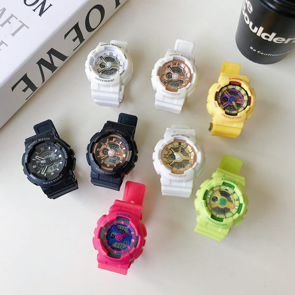 Детски спортен часовник - в няколко цвята 